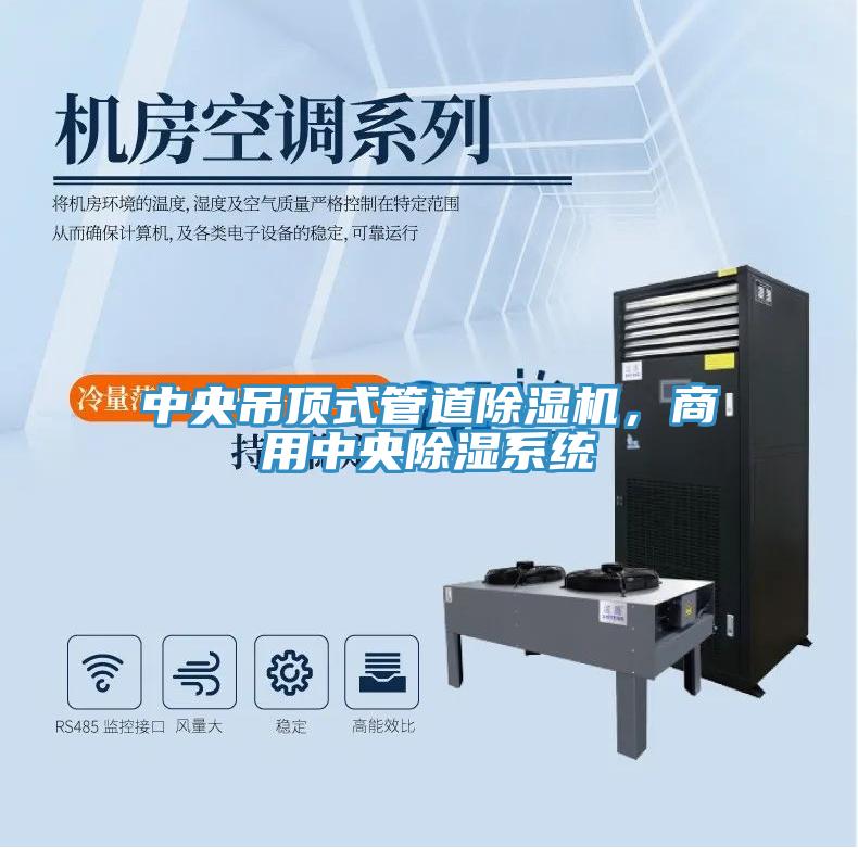 中央吊顶式管道粉色应用黄色软件，商用中央除湿系统