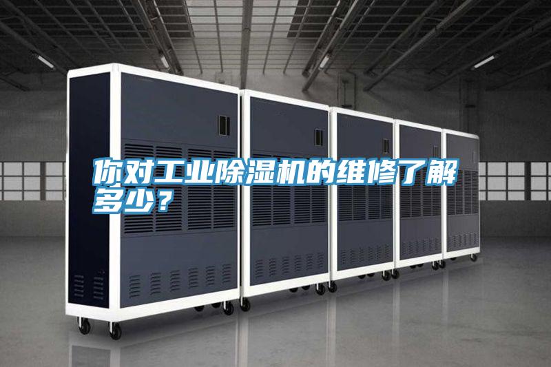 你对工业粉色应用黄色软件的维修了解多少？