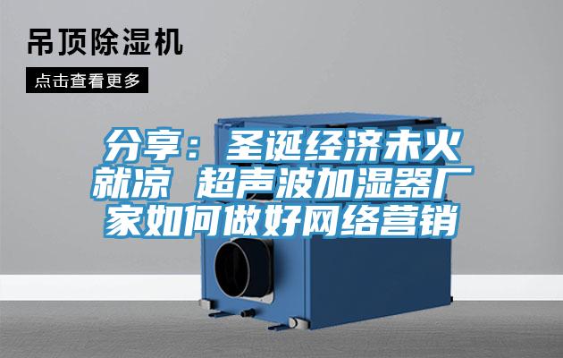 分享：圣诞经济未火就凉 超声波加湿器厂家如何做好网络营销