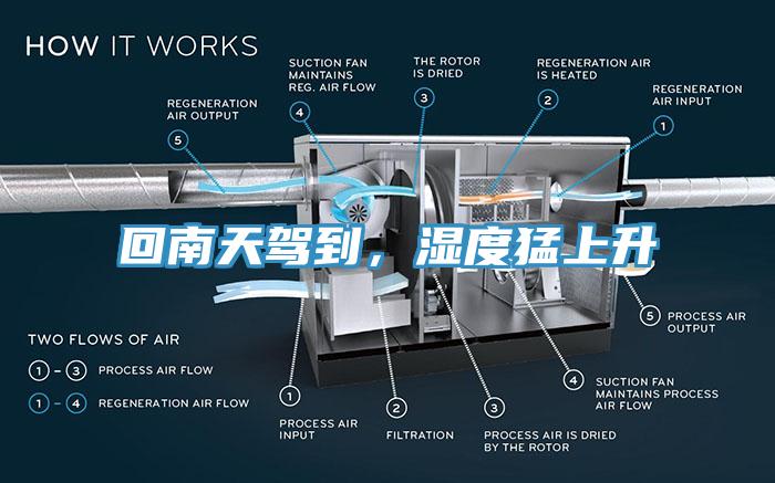 回南天驾到，湿度猛上升