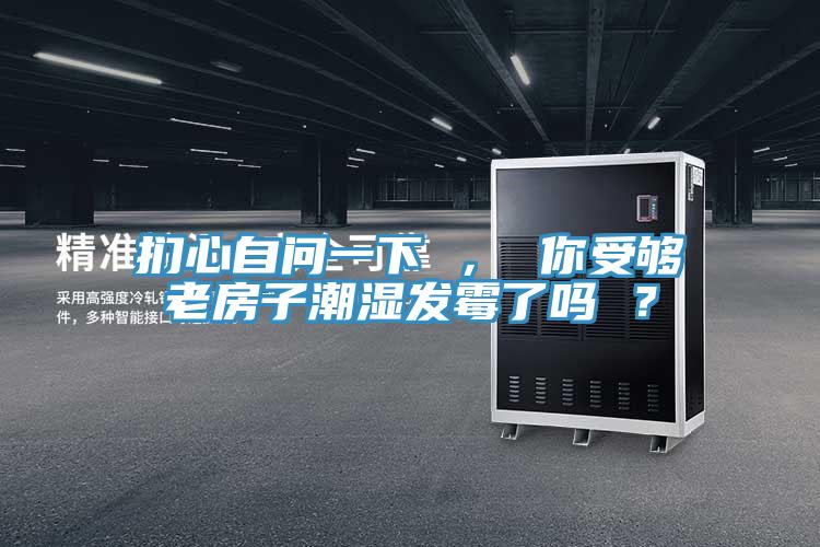 扪心自问一下 ， 你受够老房子潮湿发霉了吗 ？