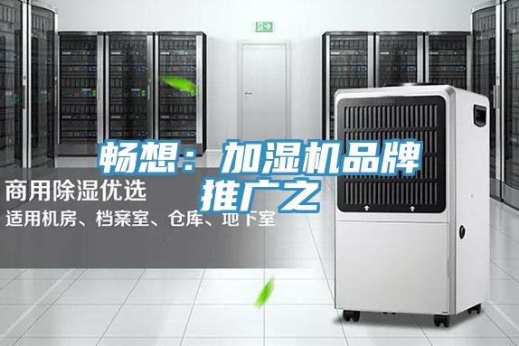 畅想：加湿机品牌推广之