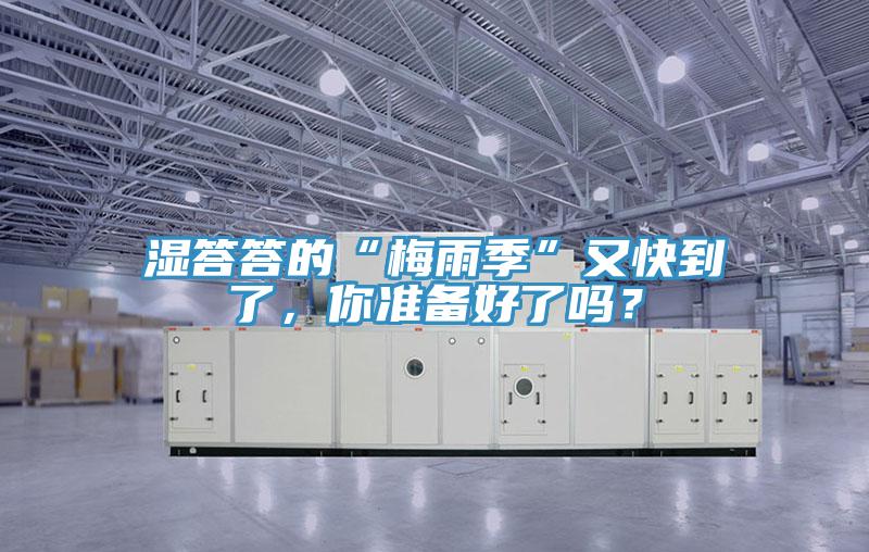 湿答答的“梅雨季”又快到了，你准备好了吗？