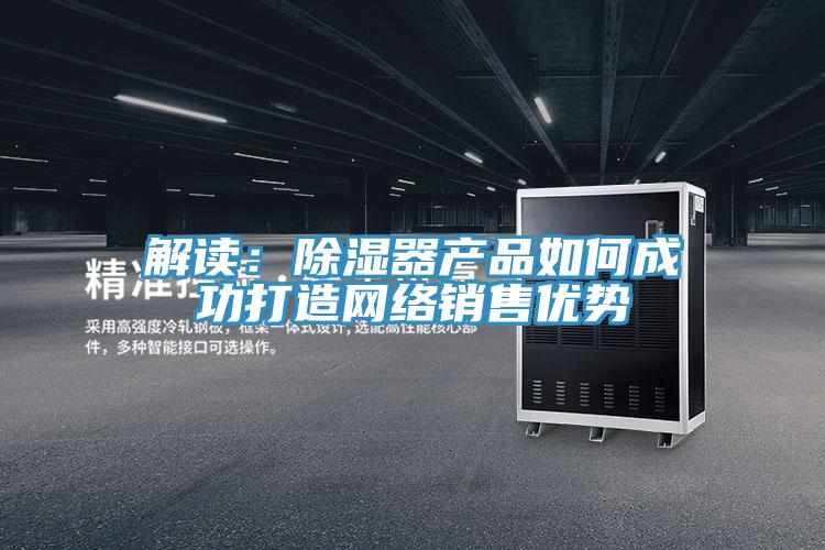 解读：除湿器产品如何成功打造网络销售优势