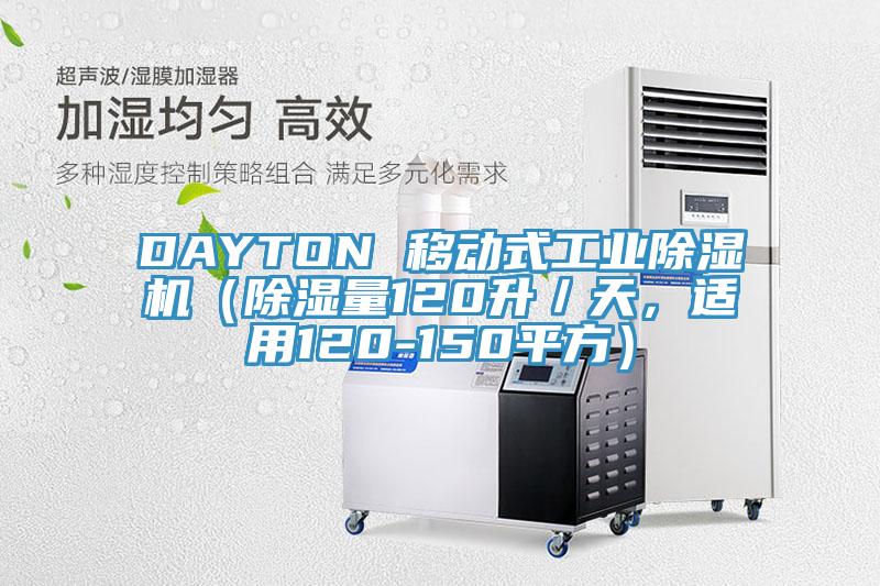 DAYTON 移动式工业粉色应用黄色软件（除湿量120升／天，适用120-150平方）