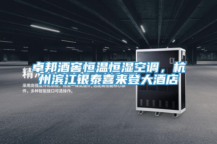 卓邦酒窖恒温恒湿空调，杭州滨江银泰喜来登大酒店