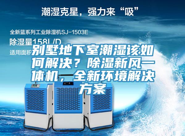 别墅地下室潮湿该如何解决？除湿新风一体机，全新环境解决方案
