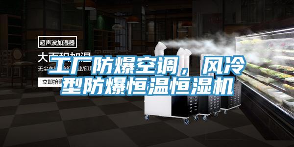 工厂防爆空调，风冷型防爆恒温恒湿机