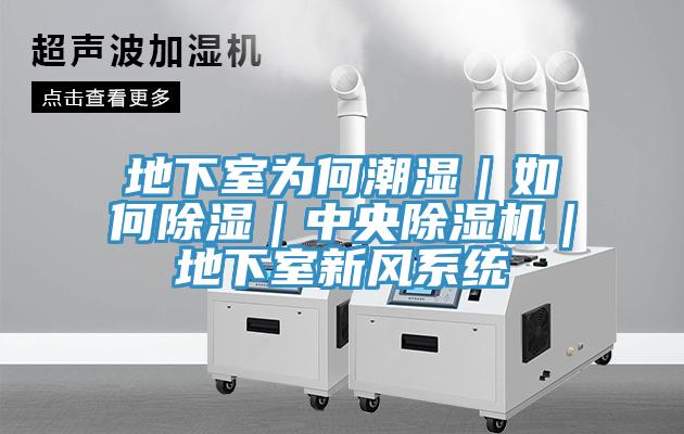 地下室为何潮湿｜如何除湿｜中央粉色应用黄色软件｜地下室新风系统