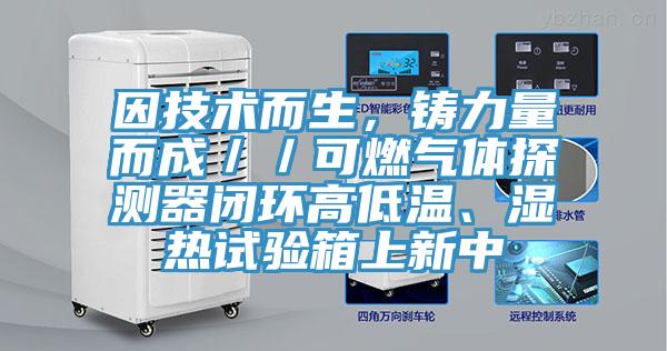 因技术而生，铸力量而成／／可燃气体探测器闭环高低温、湿热试验箱上新中