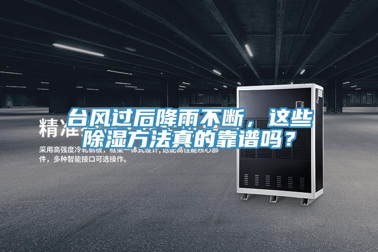 台风过后降雨不断，这些除湿方法真的靠谱吗？