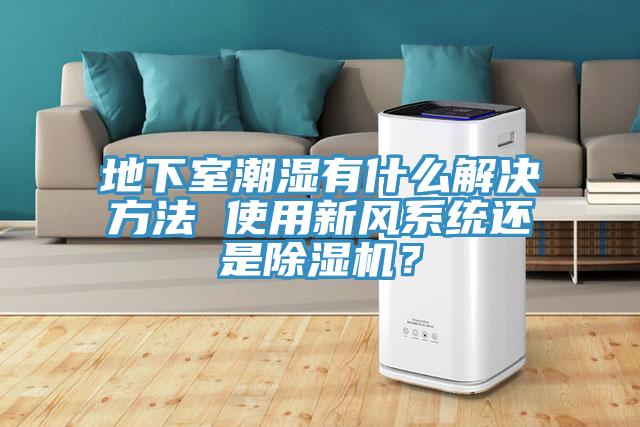地下室潮湿有什么解决方法 使用新风系统还是粉色应用黄色软件？