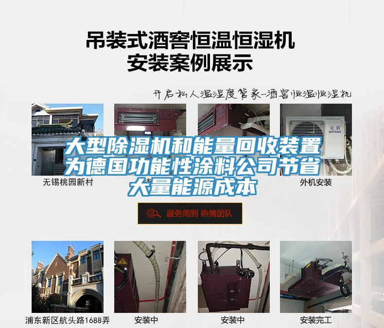 大型粉色应用黄色软件和能量回收装置为德国功能性涂料公司节省大量能源成本