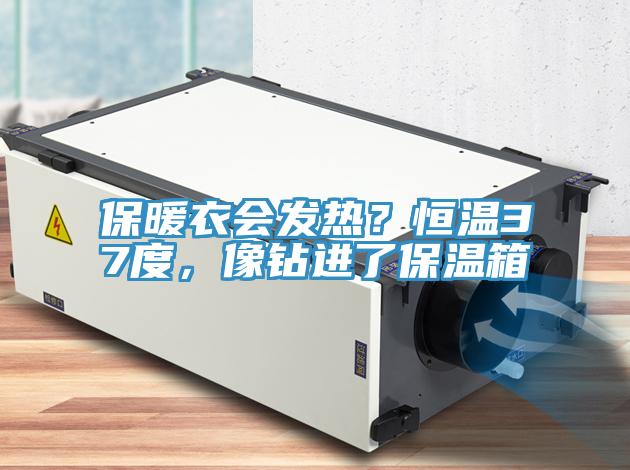 保暖衣会发热？恒温37度，像钻进了保温箱