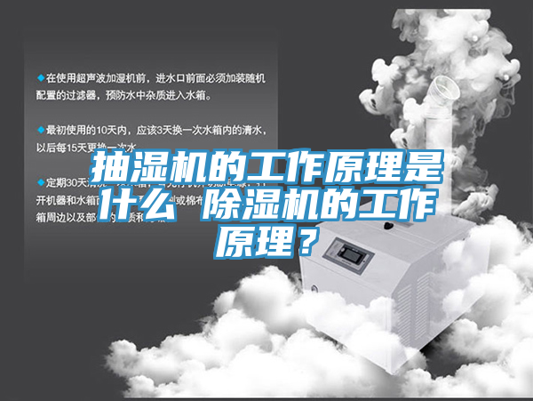 抽湿机的工作原理是什么 粉色应用黄色软件的工作原理？
