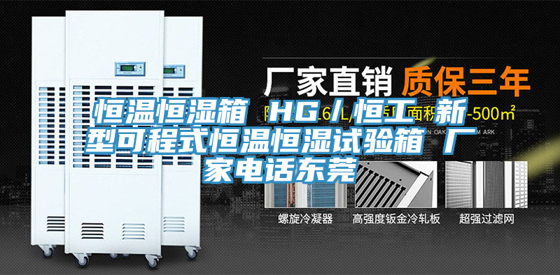 恒温恒湿箱 HG/恒工 新型可程式恒温恒湿试验箱 厂家电话东莞