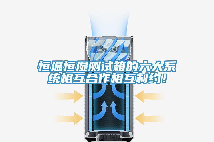恒温恒湿测试箱的六大系统相互合作相互制约！