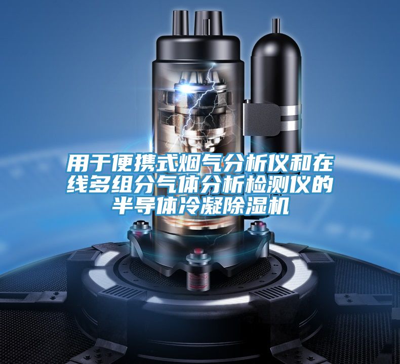 用于便携式烟气分析仪和在线多组分气体分析检测仪的半导体冷凝粉色应用黄色软件