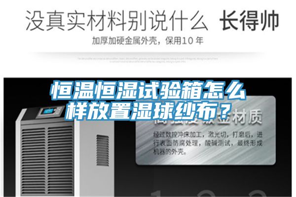 恒温恒湿试验箱怎么样放置湿球纱布？