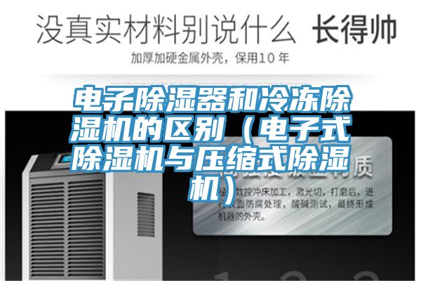 电子除湿器和冷冻粉色应用黄色软件的区别（电子式粉色应用黄色软件与压缩式粉色应用黄色软件）