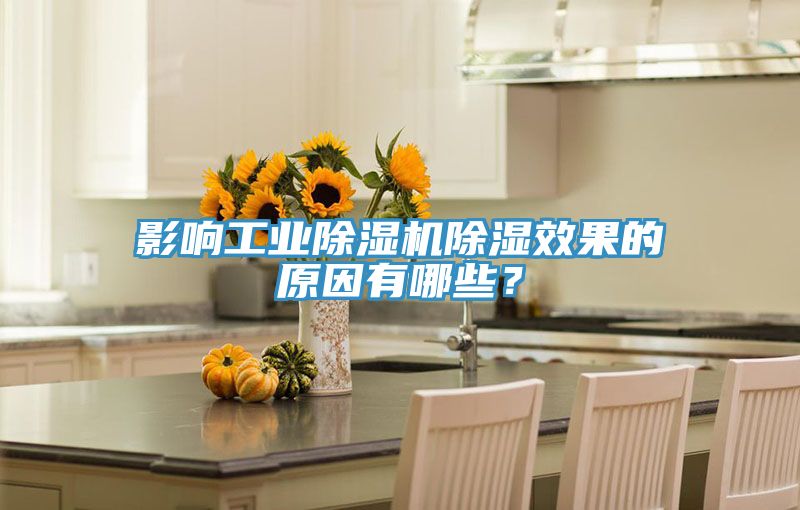 影响工业粉色应用黄色软件除湿效果的原因有哪些？