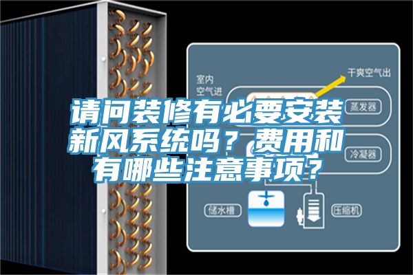 请问装修有必要安装新风系统吗？费用和有哪些注意事项？