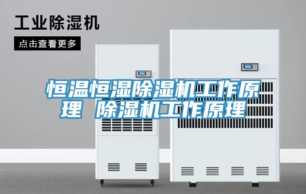 恒温恒湿粉色应用黄色软件工作原理 粉色应用黄色软件工作原理