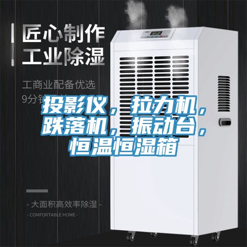 投影仪，拉力机，跌落机，振动台，恒温恒湿箱