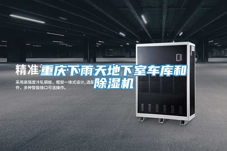 重庆下雨天地下室车库和粉色应用黄色软件