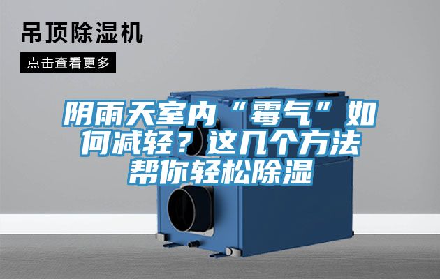 阴雨天室内“霉气”如何减轻？这几个方法帮你轻松除湿