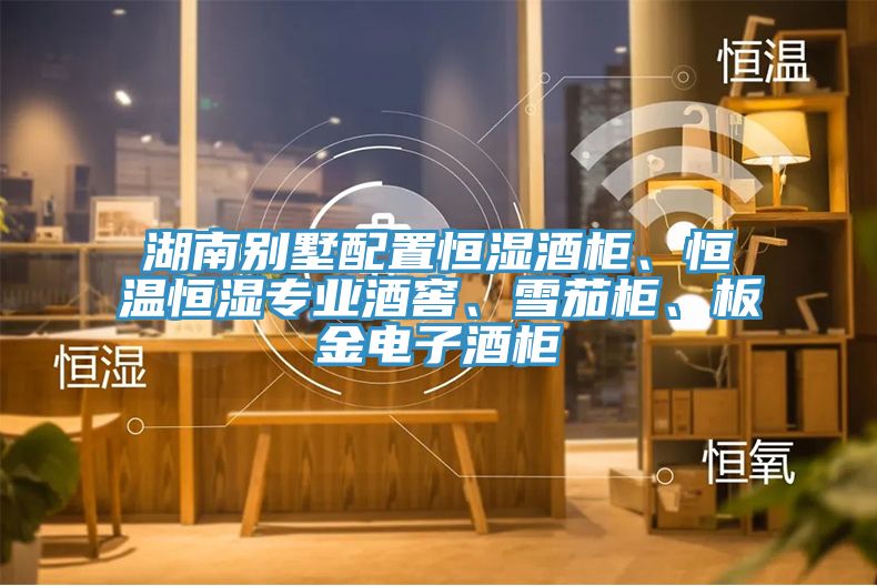 湖南别墅配置恒湿酒柜、恒温恒湿专业酒窖、雪茄柜、板金电子酒柜