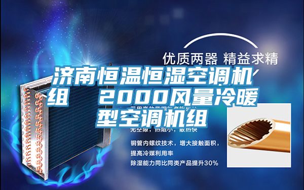 济南恒温恒湿空调机组 2000风量冷暖型空调机组