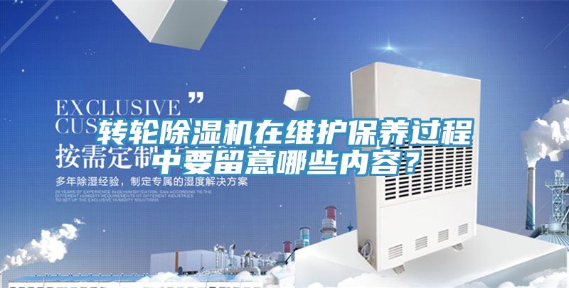 转轮粉色应用黄色软件在维护保养过程中要留意哪些内容？